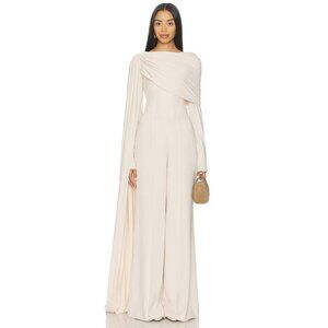 Deme by Gabriella Cobbie Jumpsuit in Egg White